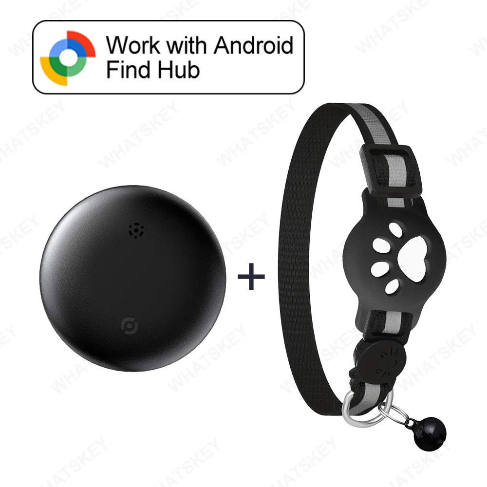 Bluetooth Pet Tracker — Google Find My Device Compatible