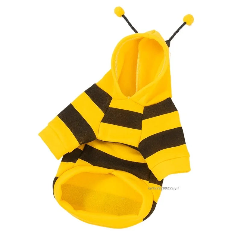 Cozy Bee Costume Pet Hoodie