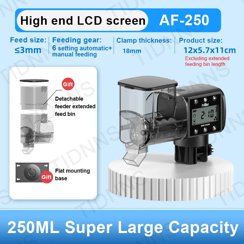 Automatic Fish Tank Feeder � Programmable Aquarium Feeder